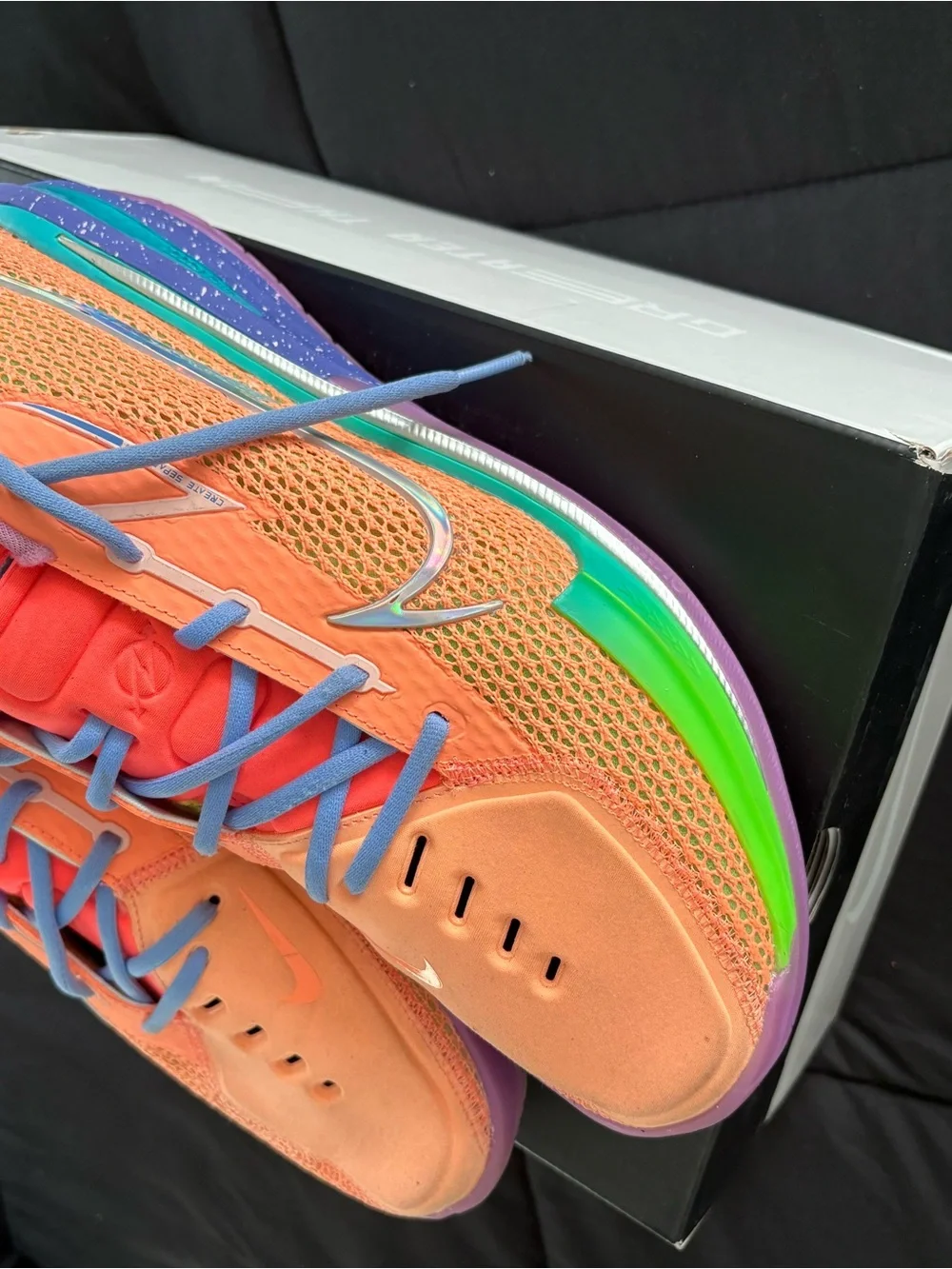 Nike Air Zoom G.T. Cut Box Label - Orange Pulse Multi-Color